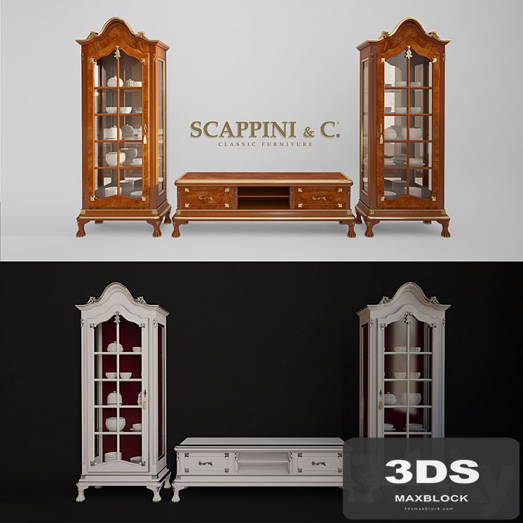 SCAPPINI SHOWCASE, TV Stand