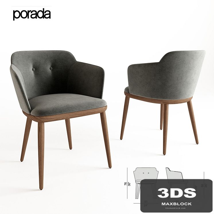 chair Porada Celine