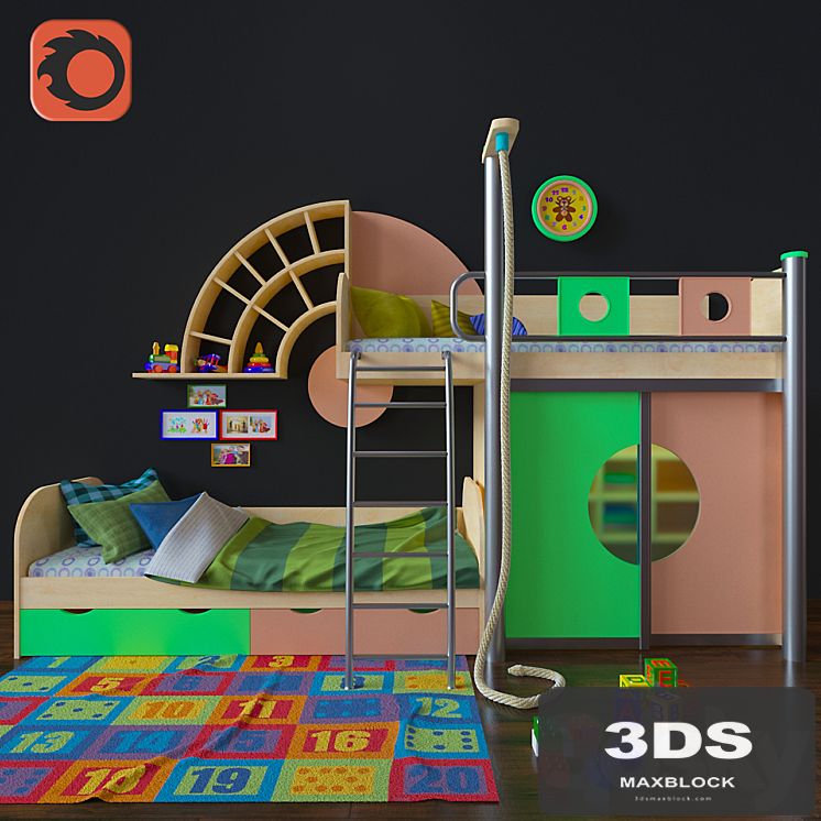 Children's furniture Over the Rainbow