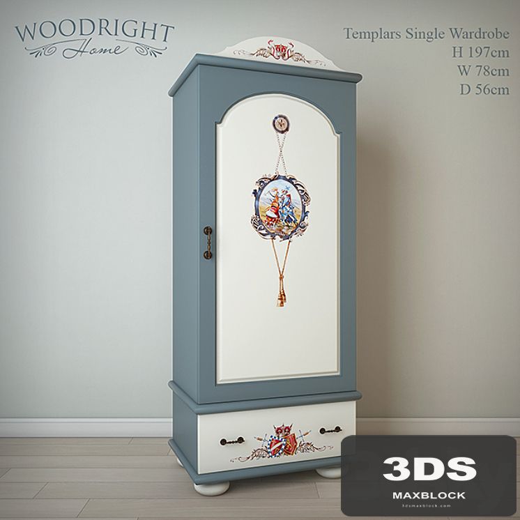 Wardrobe Templars TE-01-2 Woodright