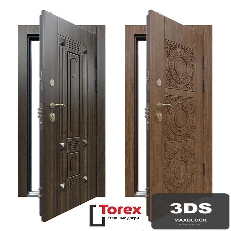 Entrance metal doors Torex