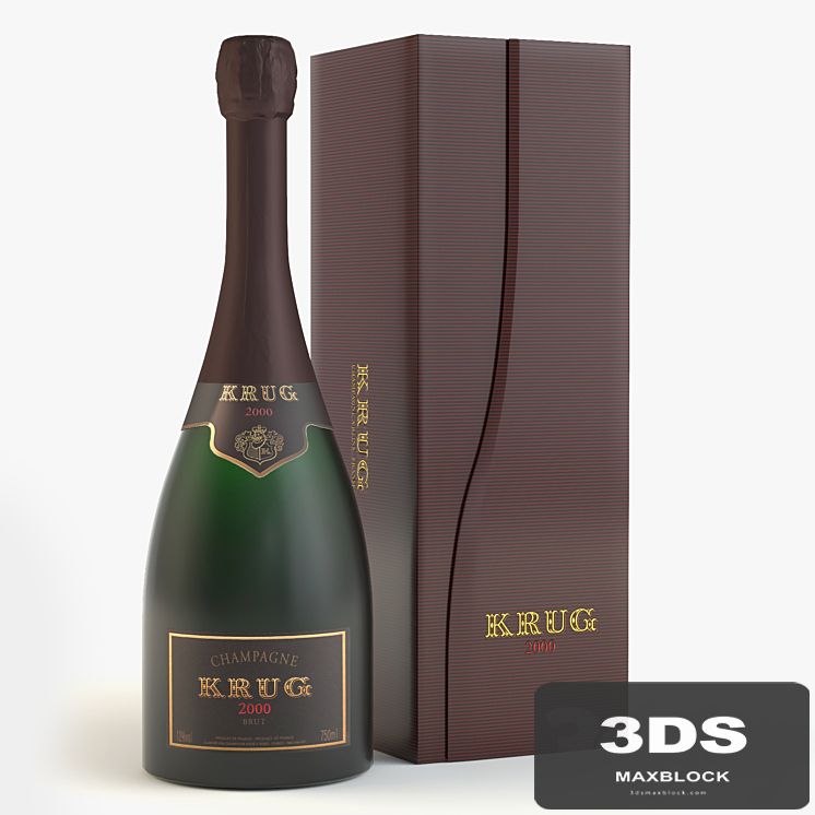 Champagne with box