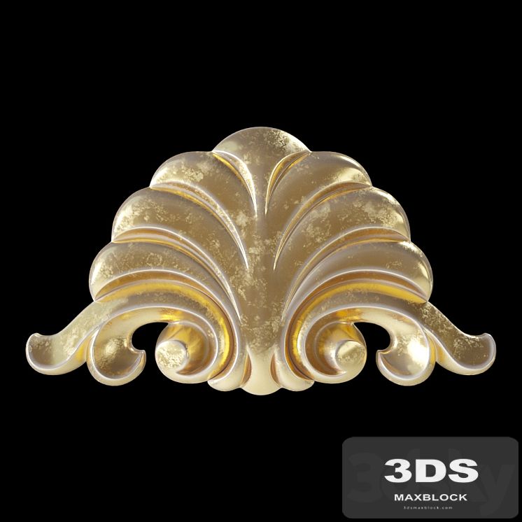 Central ornament GAUDIDECOR_AW6032