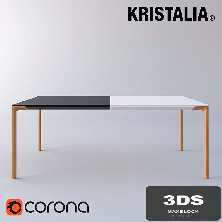 Kristalia Boiacca Wood Table