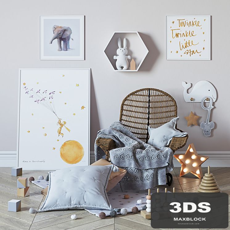 Decorative set for baby