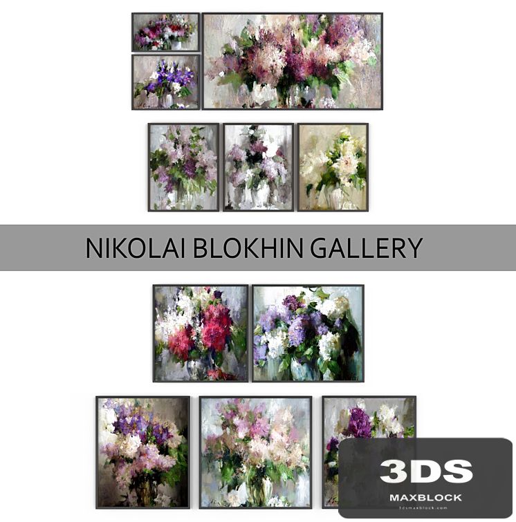 Paintings by Nikolai Blokhin | set 1
