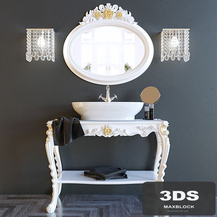 Stand sink Maison Ego srl Specchiere 7.1506-Q-AO