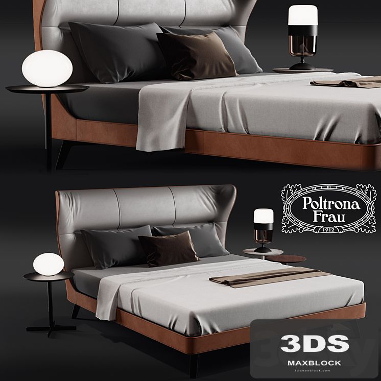 Poltorna Frau MAMY BLUE BED