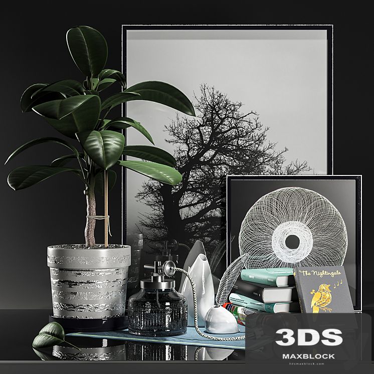 DECORATION SET WITH FIKUS