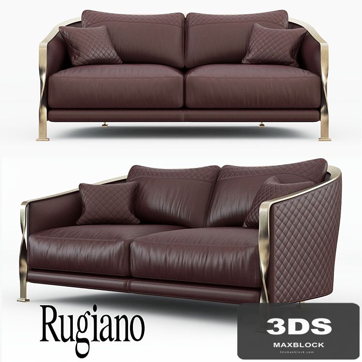 Rugiano Paris sofa leather