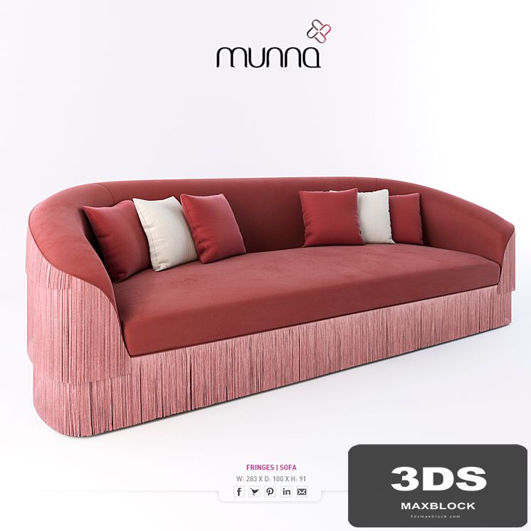 Munna, Fringes Sofa