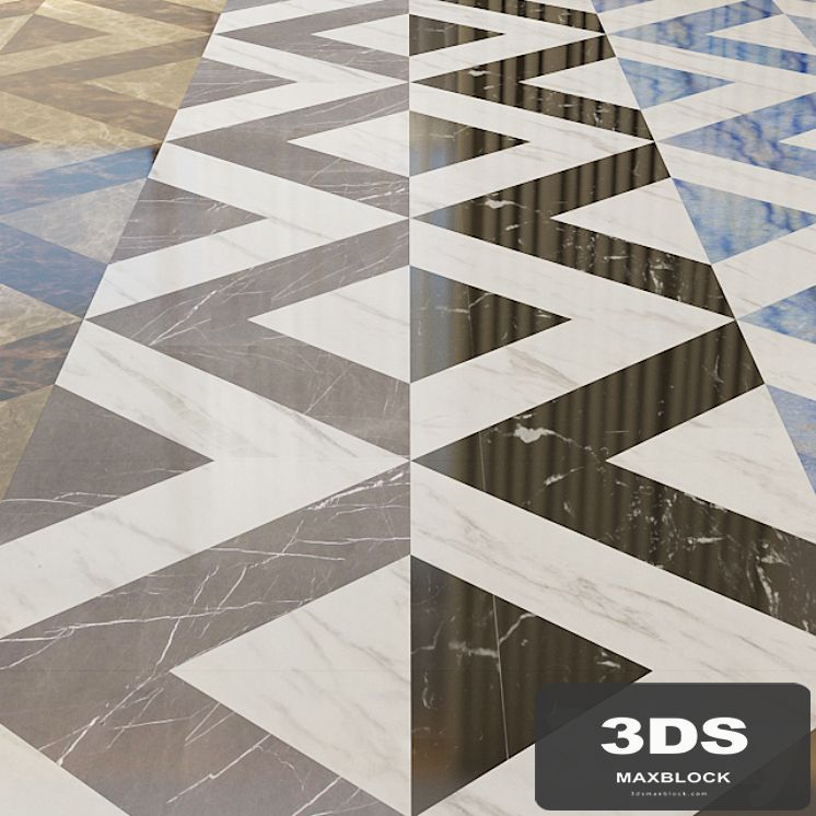 Gatsby's bathroom marble