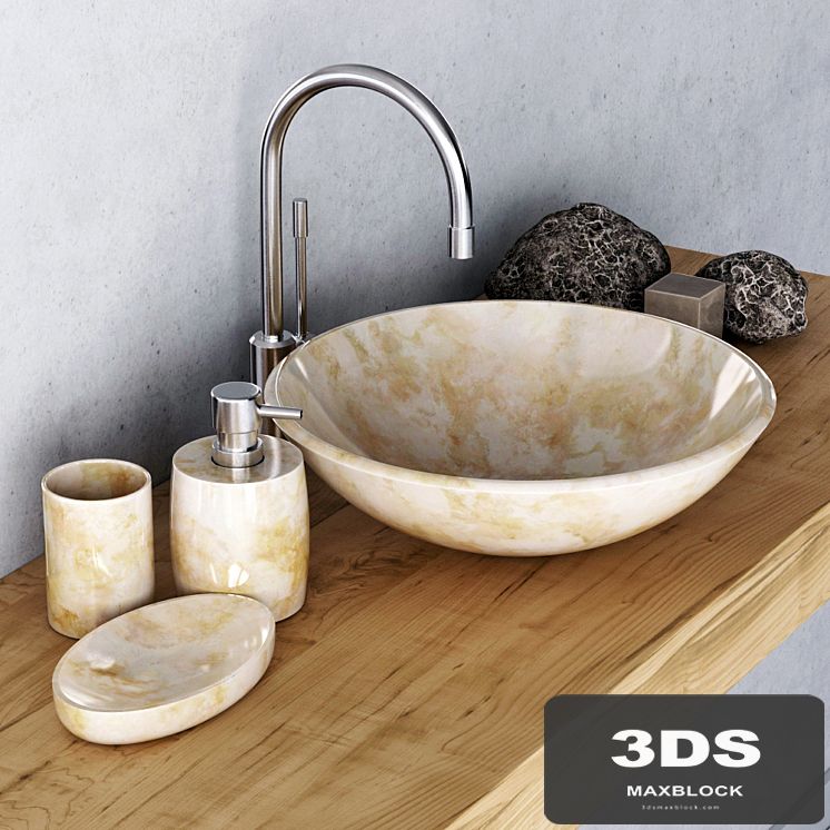 Washbasin marble mini