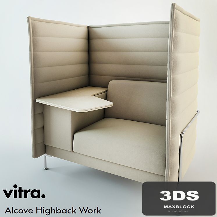 Vitra Alcove Highback Work
