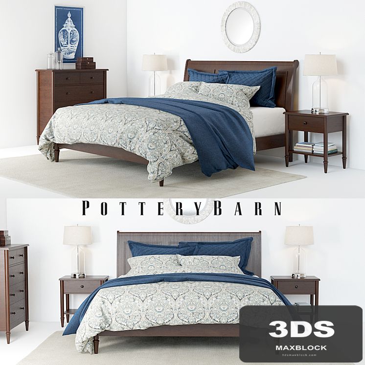 Pottery Barn Crosby Bedroom set