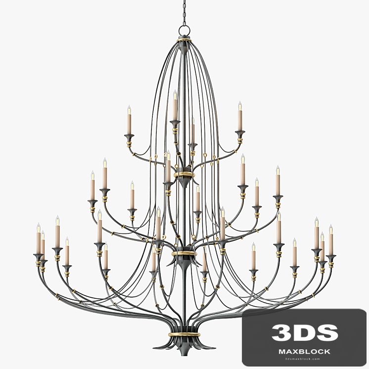 Currey and Company Folgate Chandelier