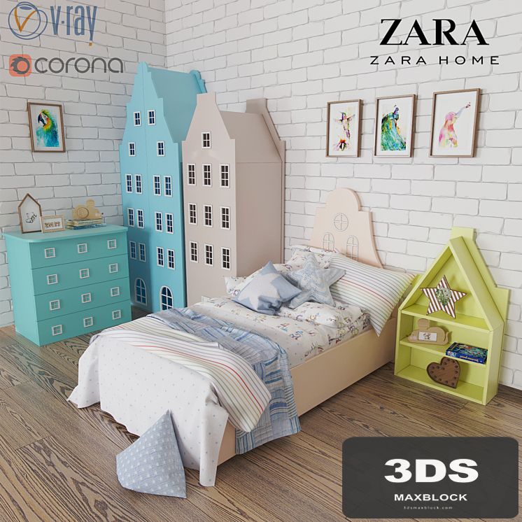 A set of furniture and bedding Amsterdam Zara Home