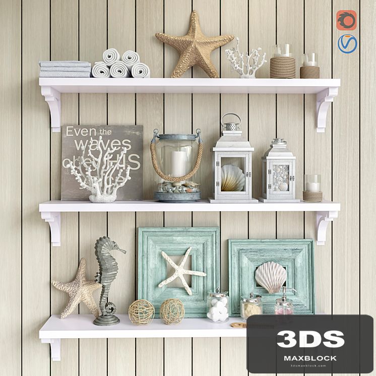 Decorative set for bathroom set 2