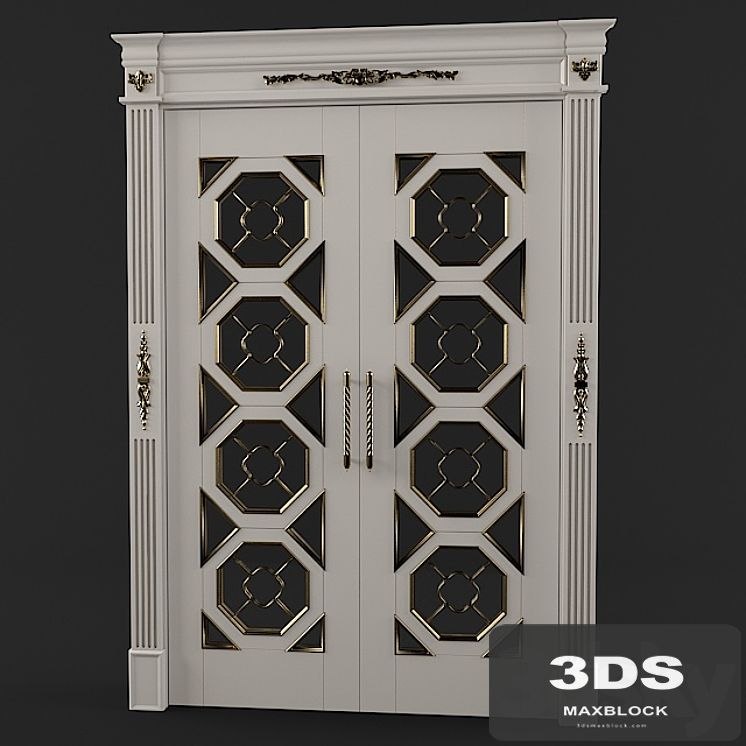 Classic double door