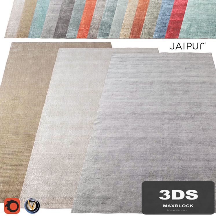 Carpet Jaipur (Konstrukt) 1500h2400 (16 colors)