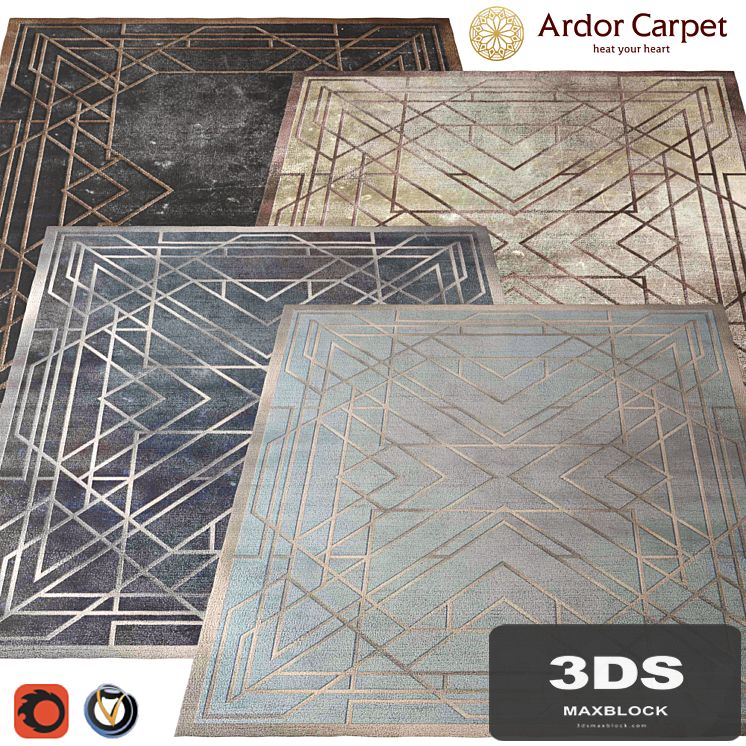 Carpet Ardor (Echelle) 2400h3000 (4 colors)