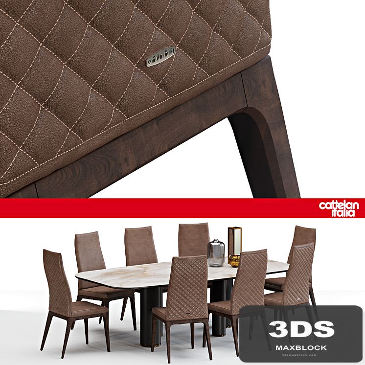 Arcadia Couture &amp; Roll Keramik by Cattelan Italia
