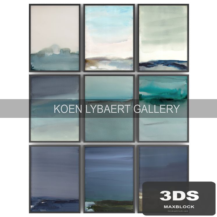 Paintings by Koen Lybaert | set 15