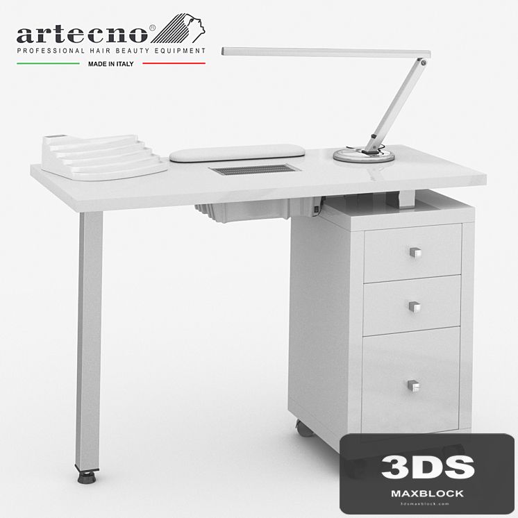 Manicure table Square Vented 305 LX Artecno