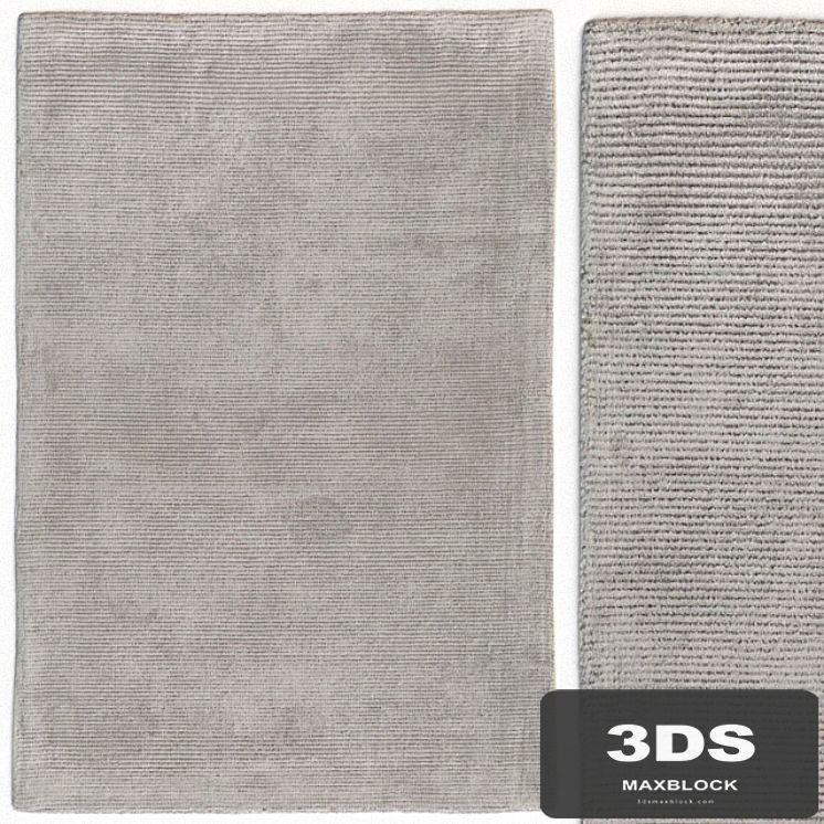 Carpet Benuta Lines Viscose Grey Rug