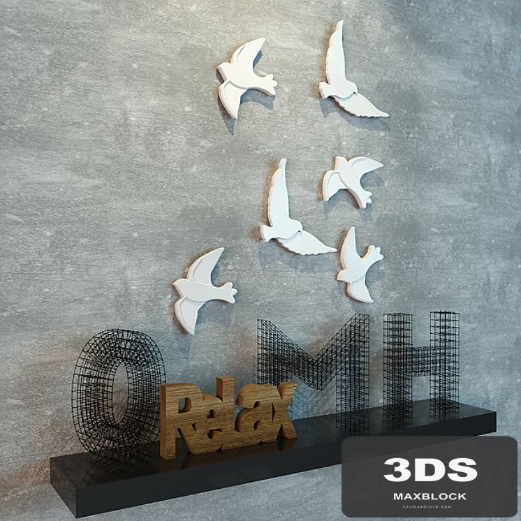 Decorative set Bo Concept