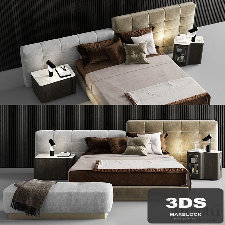 Minotti Lawrence Bed