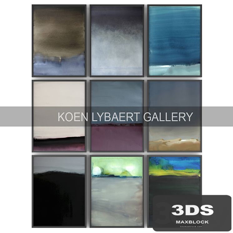 Paintings by Koen Lybaert | Set 20