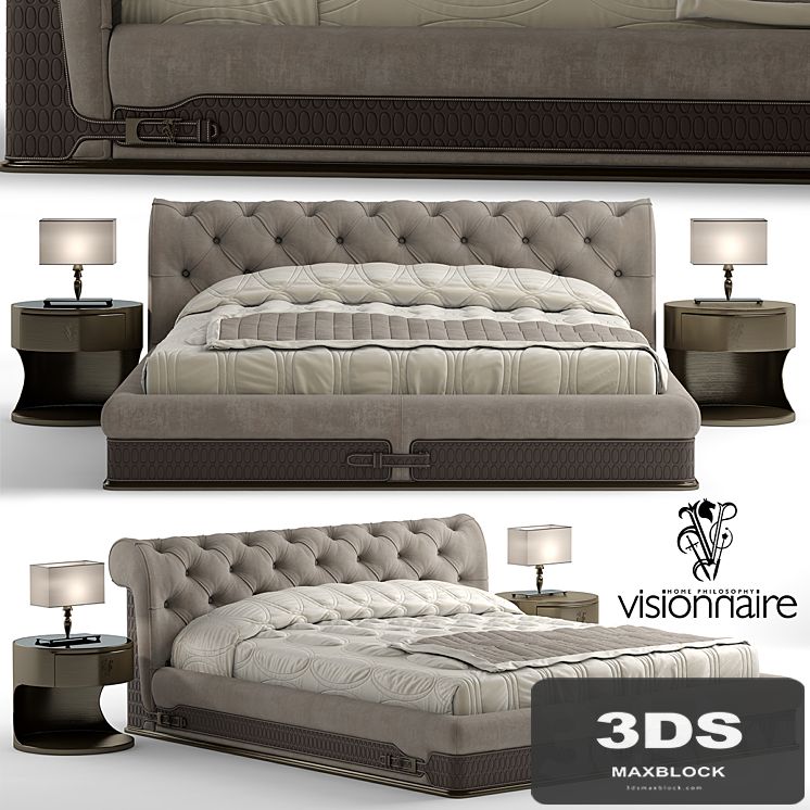 Bed visionnaire chester laurence
