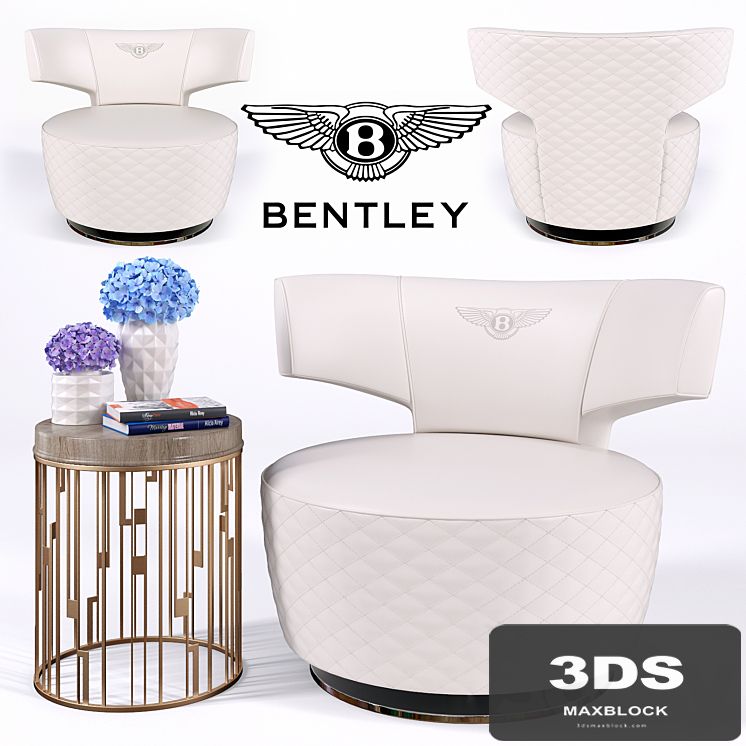 Armchair BULL ARMCHAIR (Bentley Home)