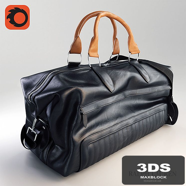 Ralph Lauren Leather Duffel Bag