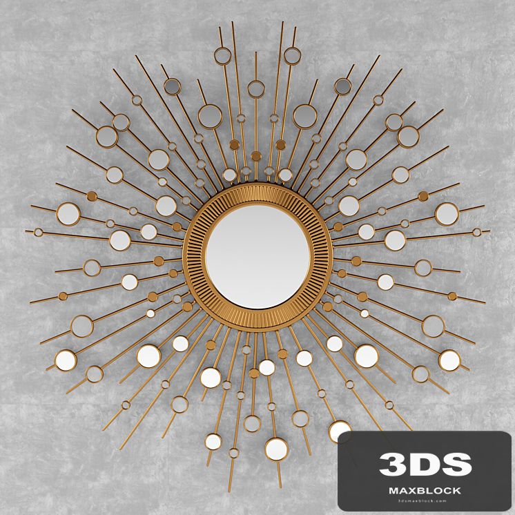 Art deco mirror