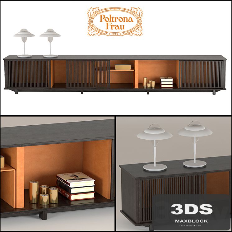 Cabinet for TV Poltrona Frau Lloyd