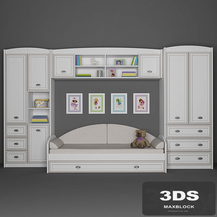 Furniture for children Salerno Gerbor. Part 1