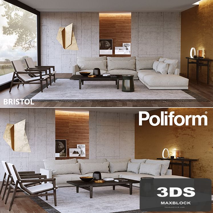Set from Poliform Bristol