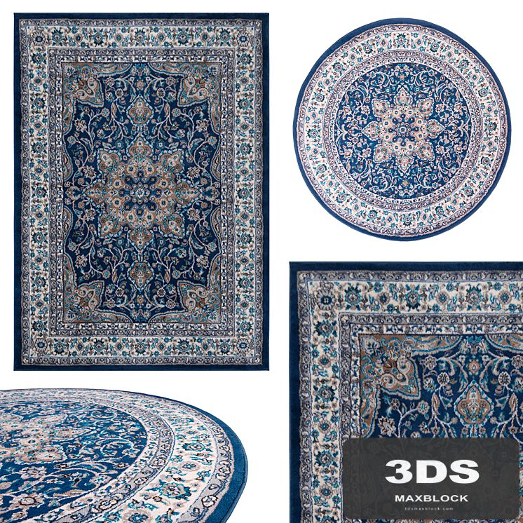 Violet Navy Oriental