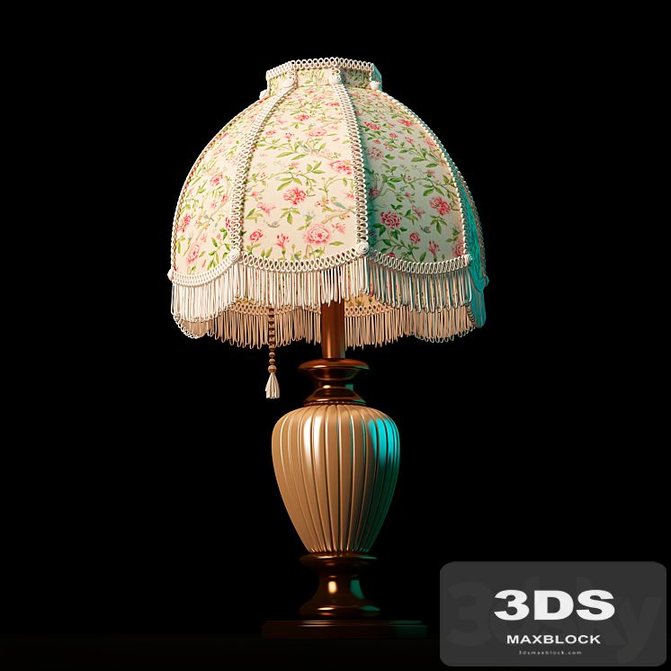 Table lamp retro