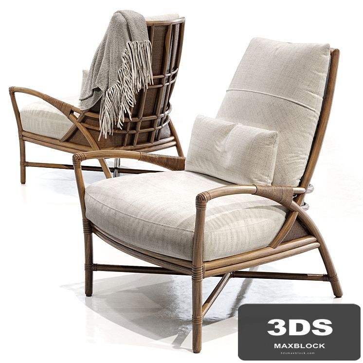 Mcguirefurniture PETAL LOUNGE CHAIR