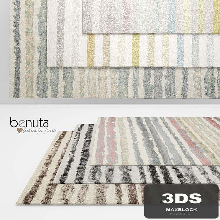 Benuta Justin and Striped Rugs