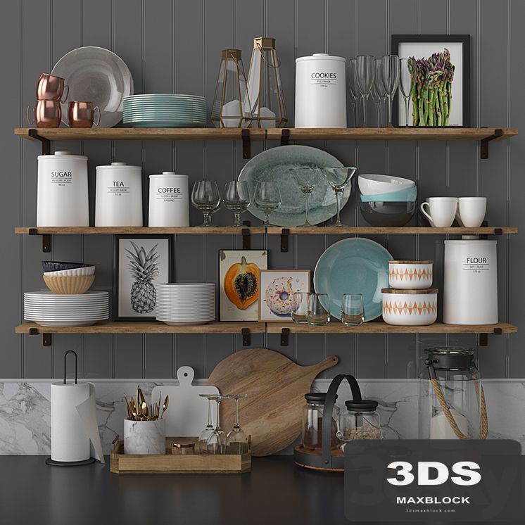 Kitchen decor set
