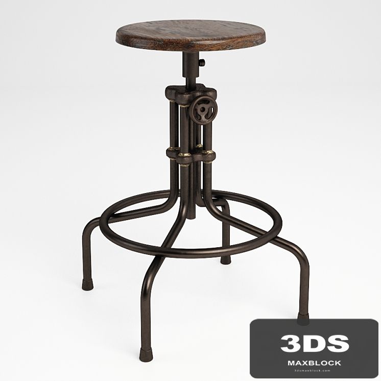 GRAMERCY HOME - ISAAC COUNTER HIGH STOOL 445.002C