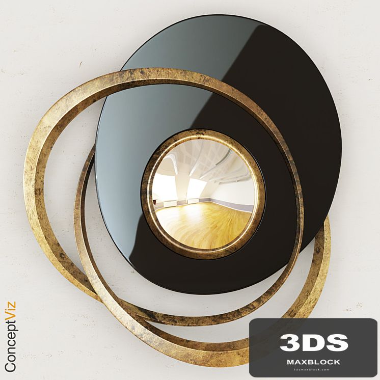 Miroir Saturnales Prune