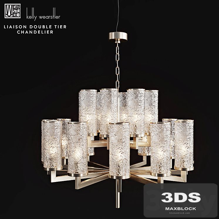 Kelly Wearstler Liaison Double Tier Chandelier