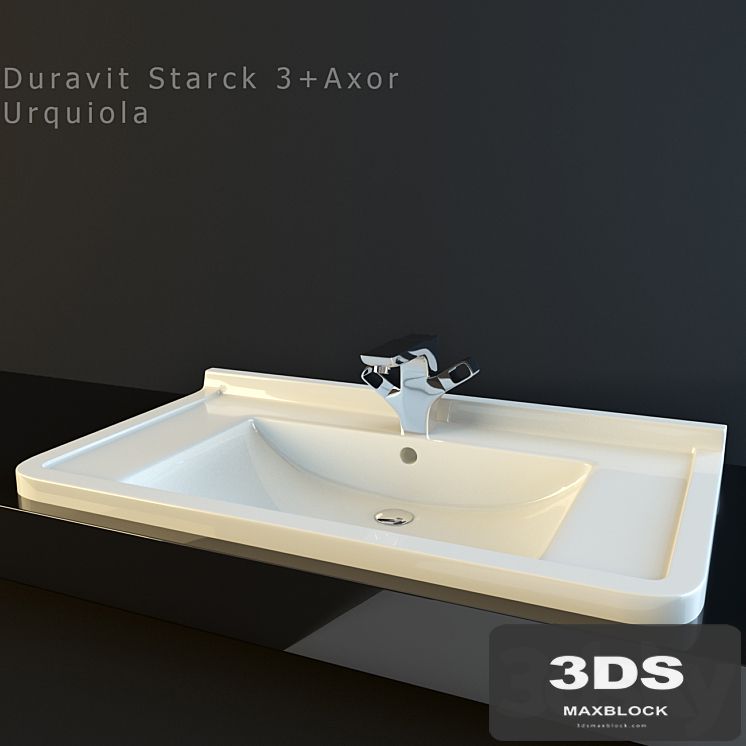 Duravit Starck 3 + Axor Urquiola
