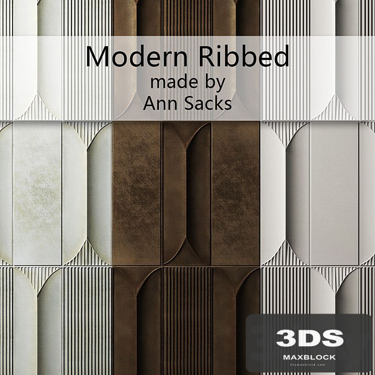 Tile Modern Ribbed by Ann Sacks