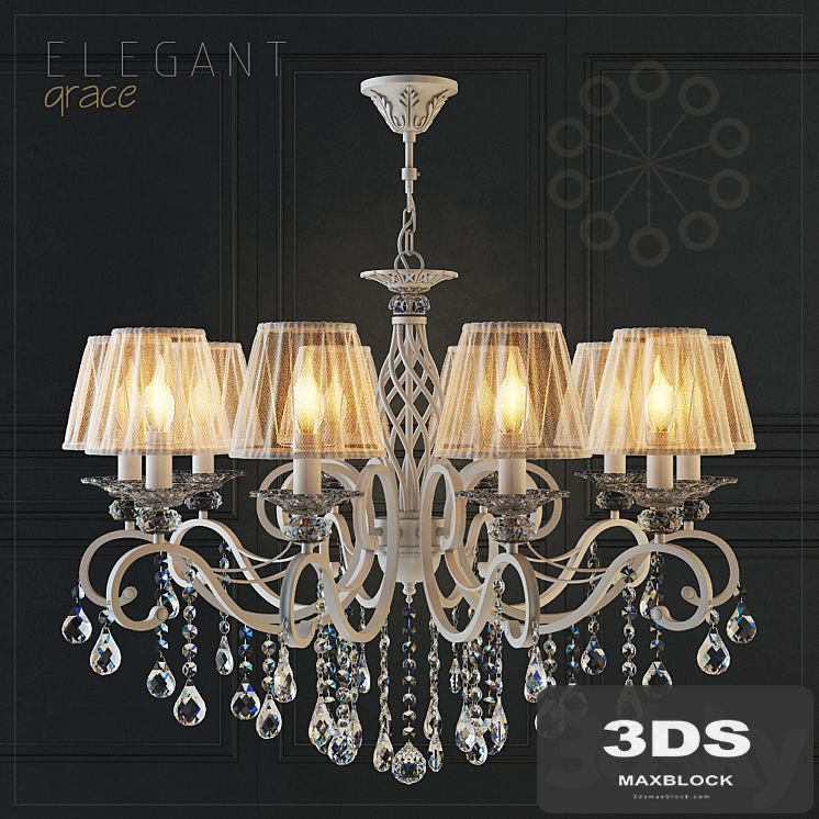 Chandelier Maytoni ARM247-10-G